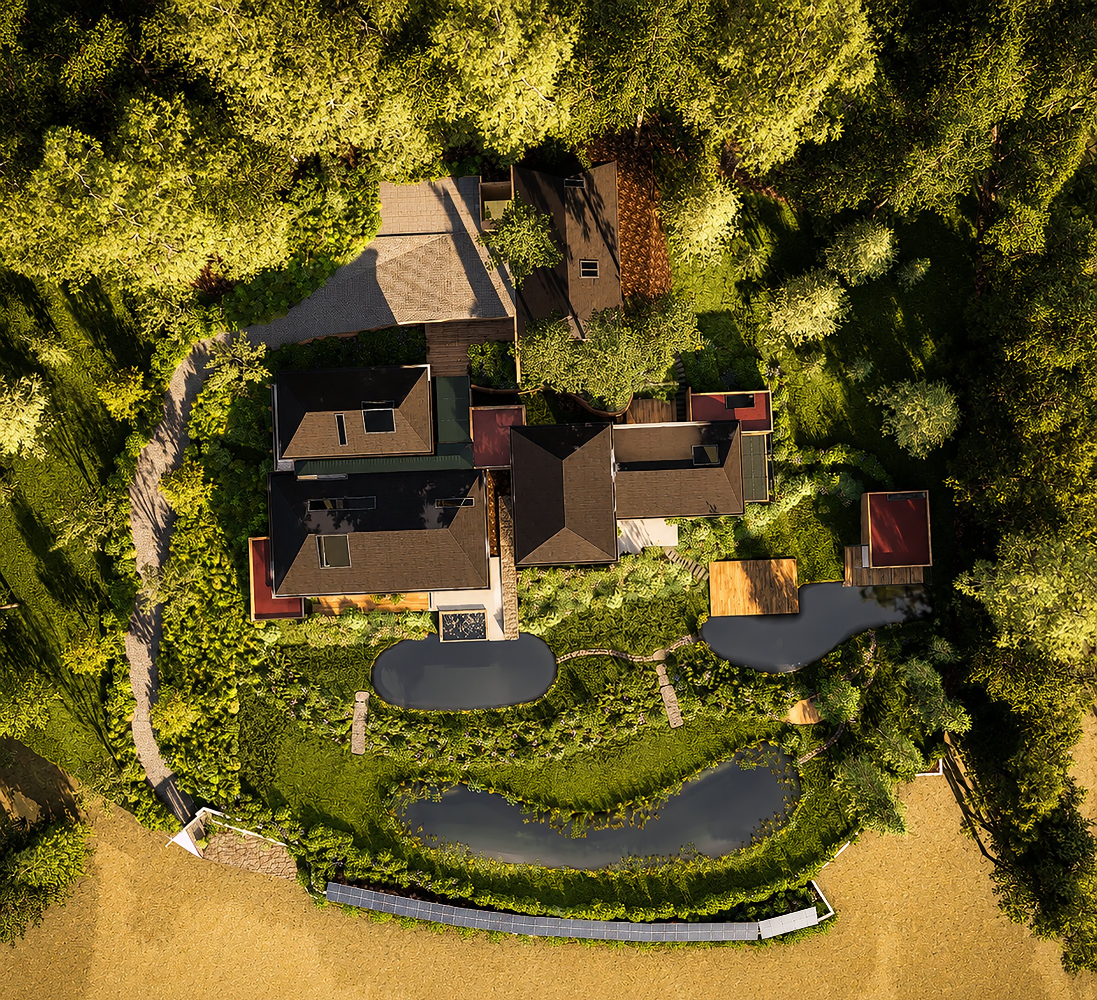 Masterplan de paisaje — planta general del proyecto