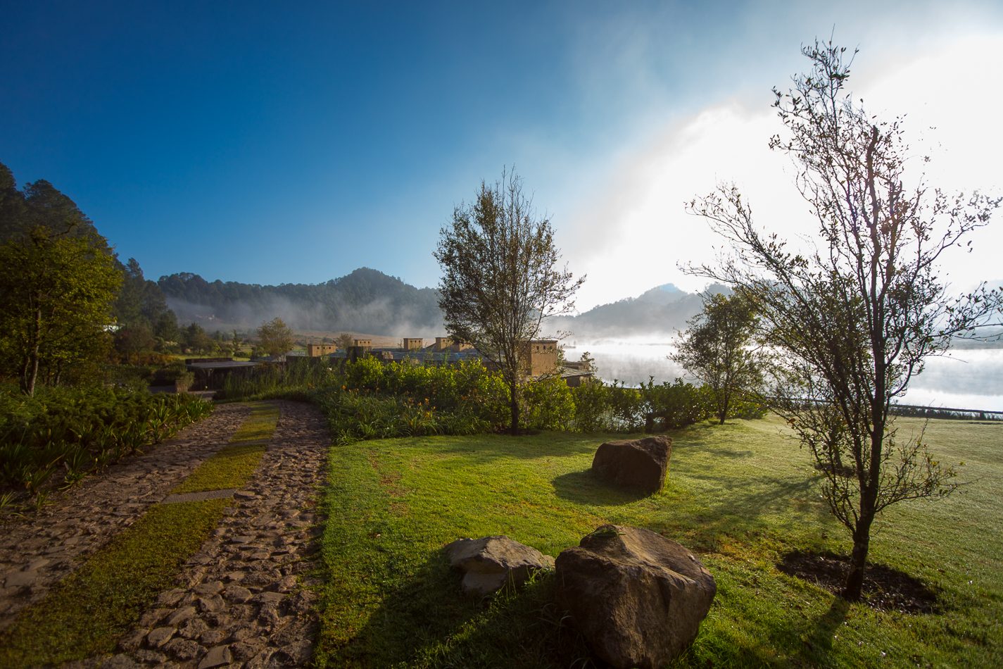 Santuarios de quietud — proyecto de paisaje ConceptoQ en Valle de Bravo